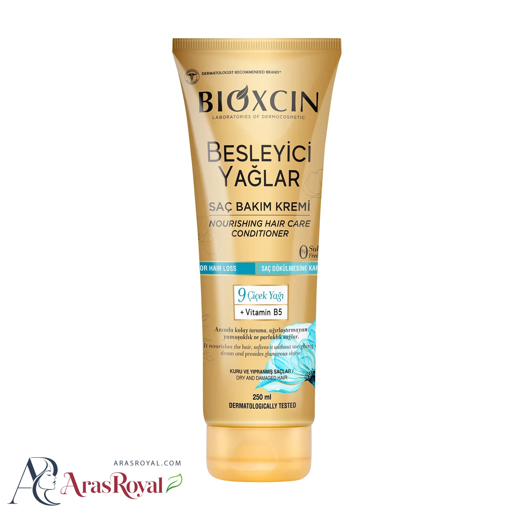 ماسک مو 9 گیاه بیوکسین BIOXCIN موهای خشک و آسیب دیده حجم 250 میل