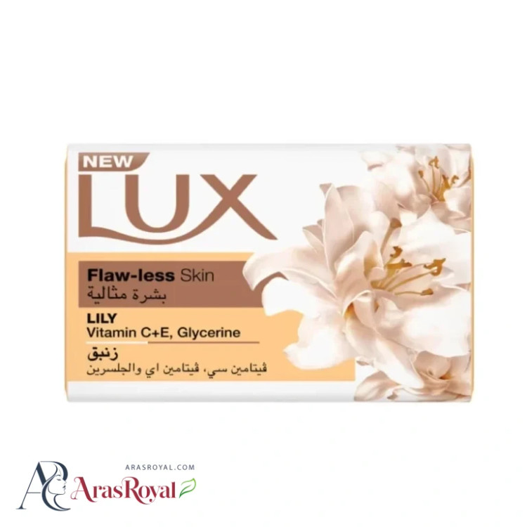 صابون لوکس LUX رایحه زنبق بسته 6 عددی حجم 1020 گرم 6*170