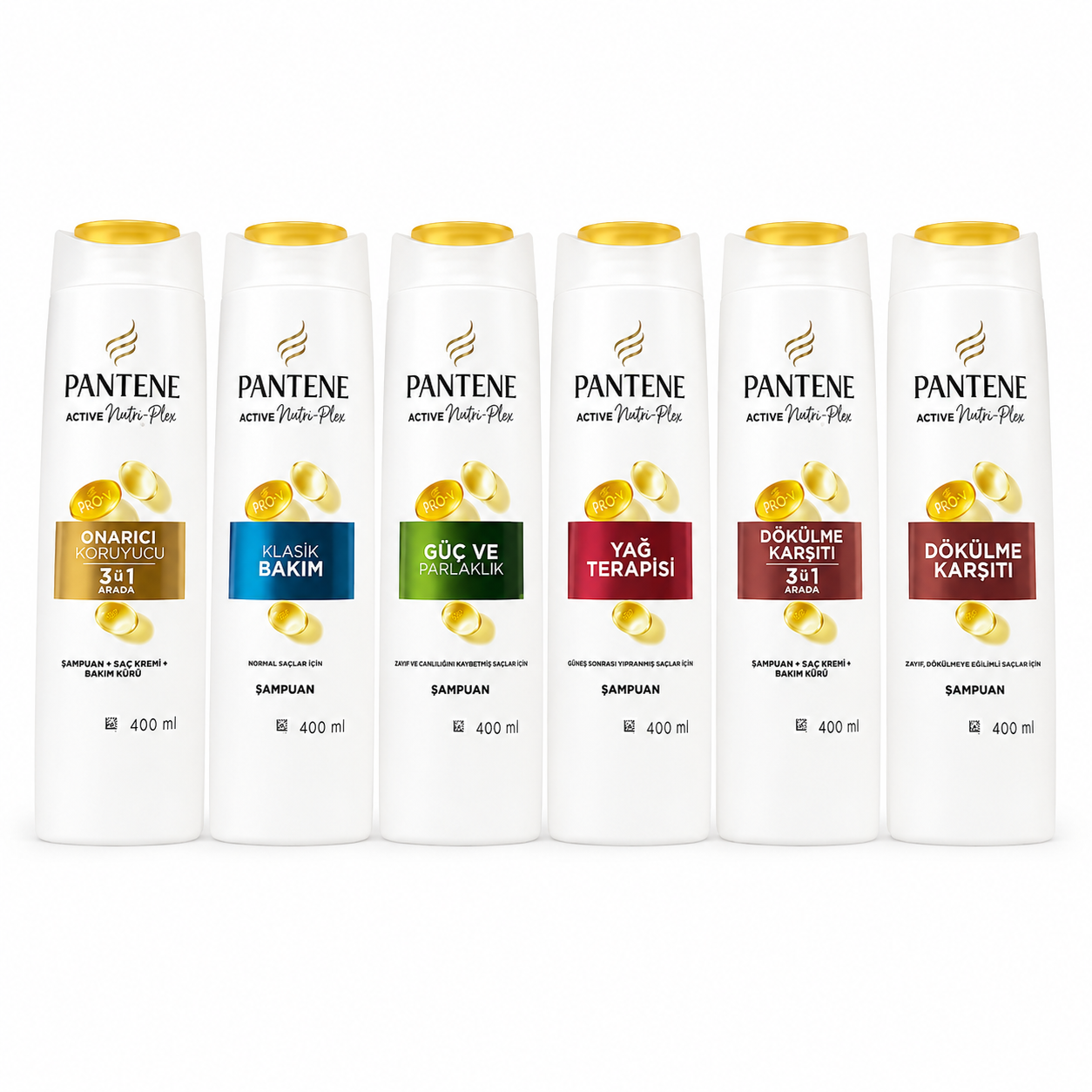 شامپو تخصصی پنتن سری Active Nutri-Plex حجم 400 میل مدلهای متنوع