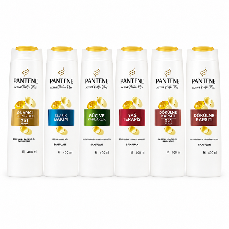 شامپو تخصصی پنتن سری Active Nutri-Plex حجم 400 میل مدلهای متنوع