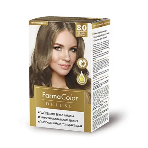 رنگ موی فارماسی موجود در 3 شماره Framcolor Glamour حجم 100 میل پوشش کامل موهای سفید