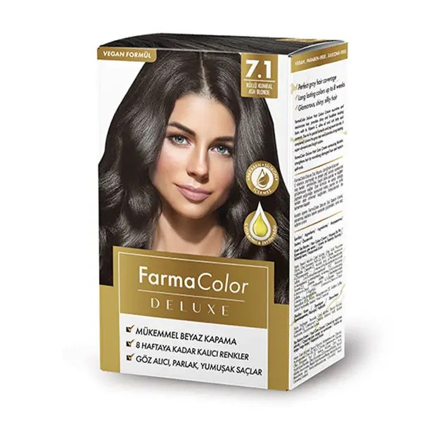 رنگ موی فارماسی موجود در 3 شماره Framcolor Glamour حجم 100 میل پوشش کامل موهای سفید