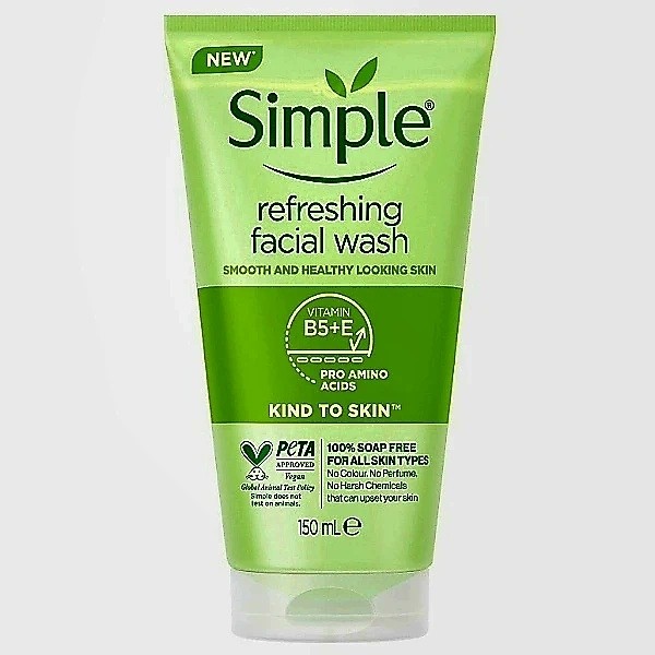 ژل شستشوی صورت سیمپل Simple Kind To skin