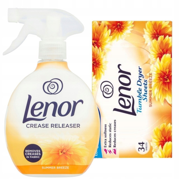 اسپری خوشبوکننده لباس و ضد چروک لنور LENOR