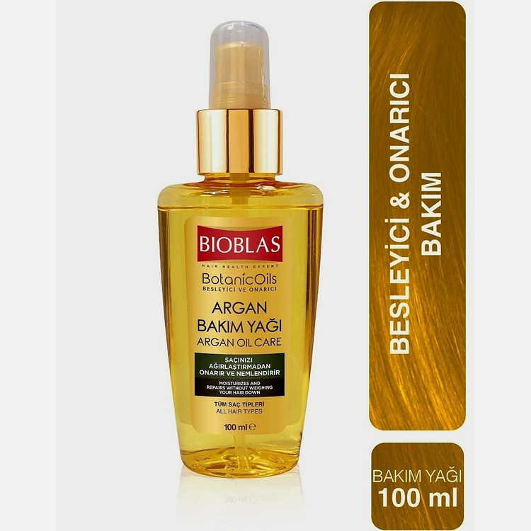 روغن آرگان مو بیوبلاسBIOTONIC OILS تغذیه و بازسازی مو