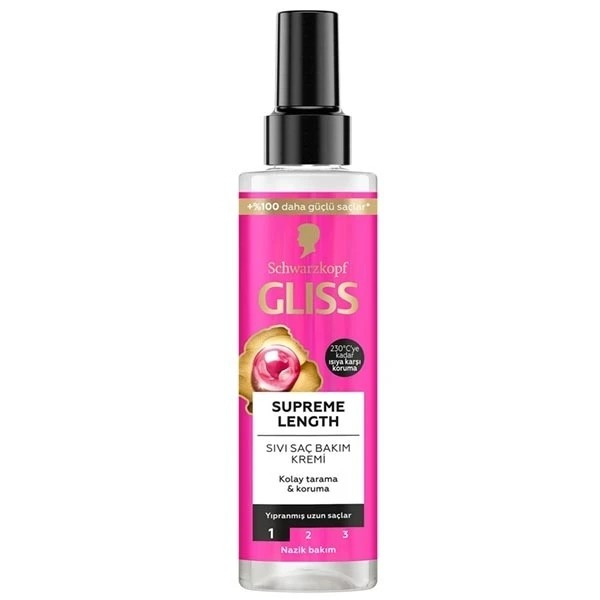 اسپری های دوفاز مو گلیس Gliss