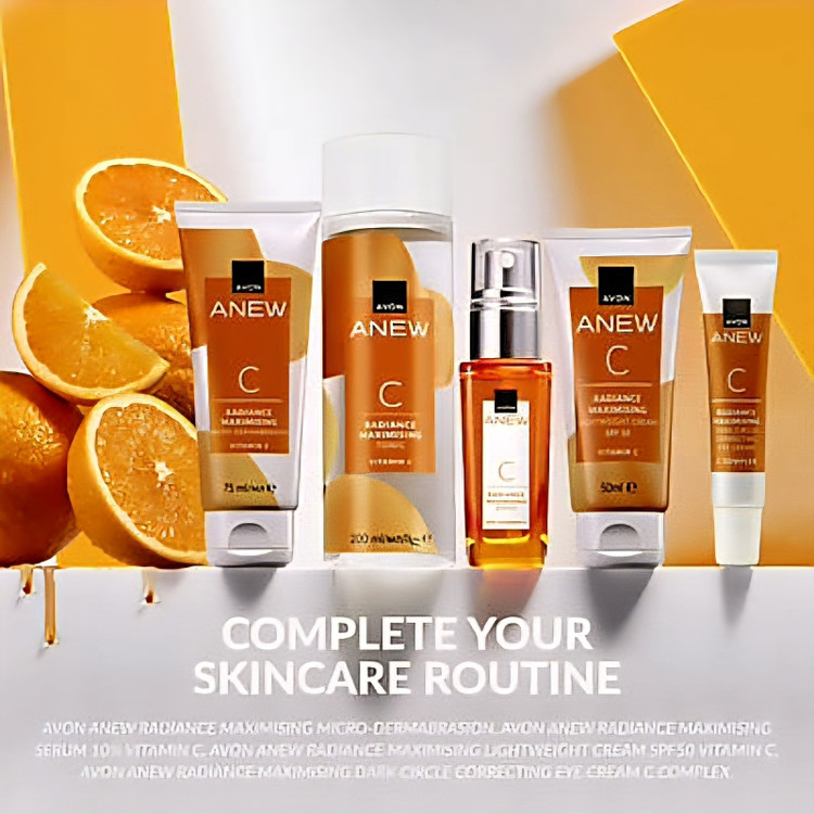 تونر ویتامین سی صورت 200میل آون Avon