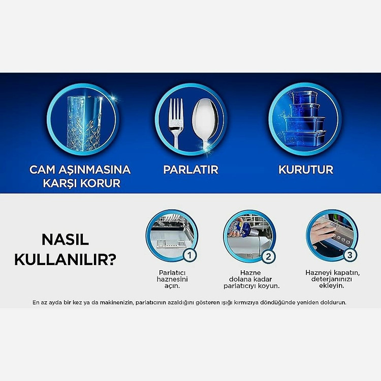 مایع جلا دهنده ماشین ظرفشویی 400م فینیش