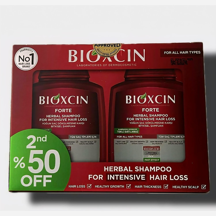 شامپو بیوکسین قرمز Bioxcin ضد ریزش