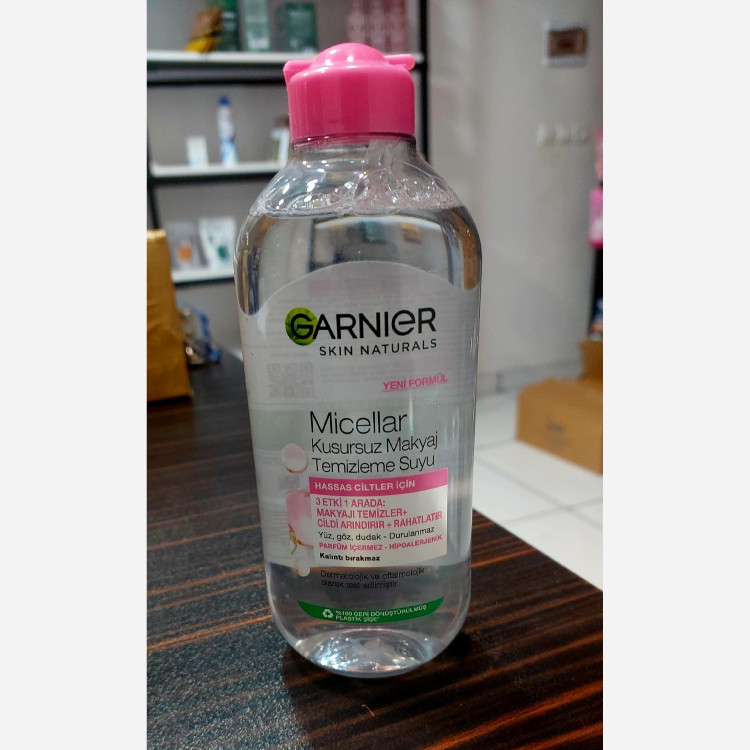 محلول میسلارواتر پاک کننده آرایش گارنیر Garnier