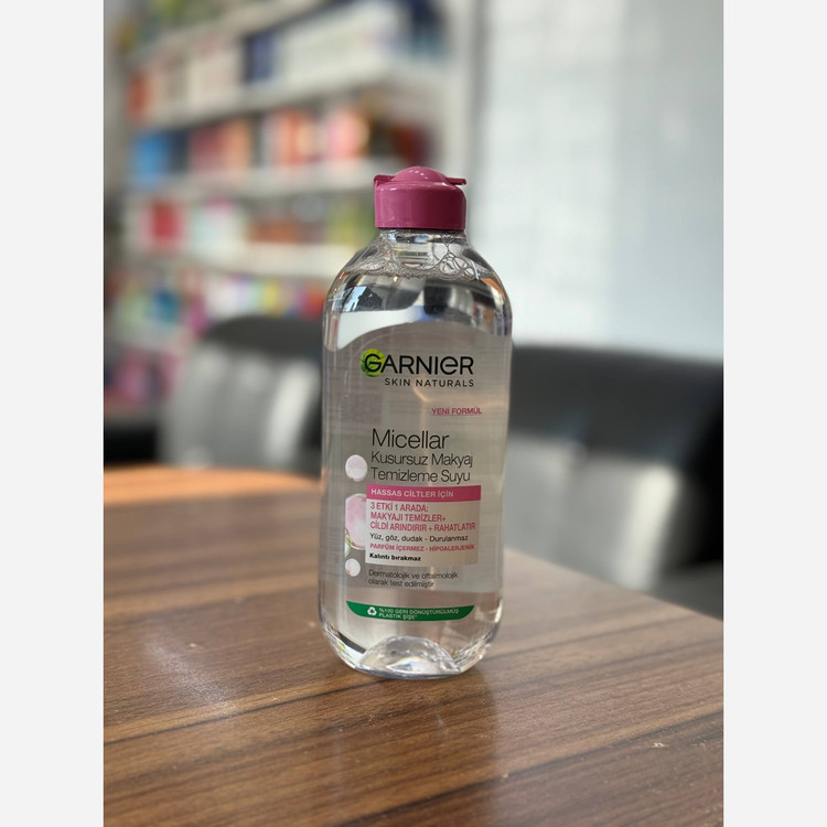محلول میسلارواتر پاک کننده آرایش گارنیر Garnier