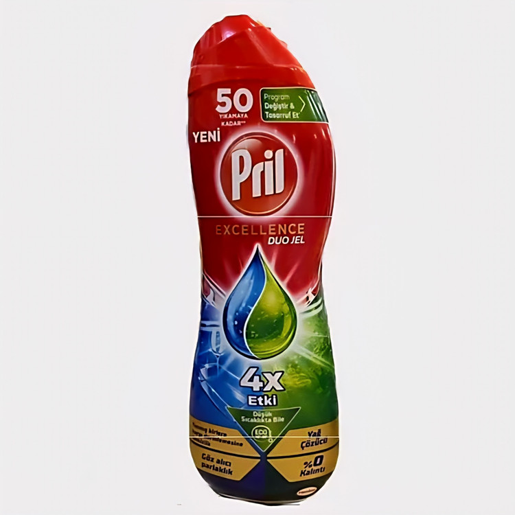 ژل ماشین ظرفشویی پریل Pril Excellence Duo Gel