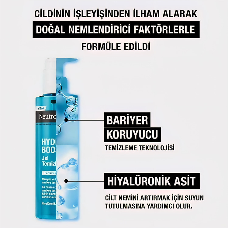 ژل شستشوی صورت نیتروژنا هیدروبوست