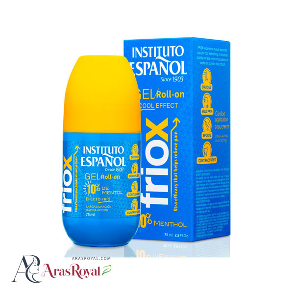 ژل رول تسکیندهنده و ضد درد اسپانول Instituto Espanol مدل Friox حجم 75 میل