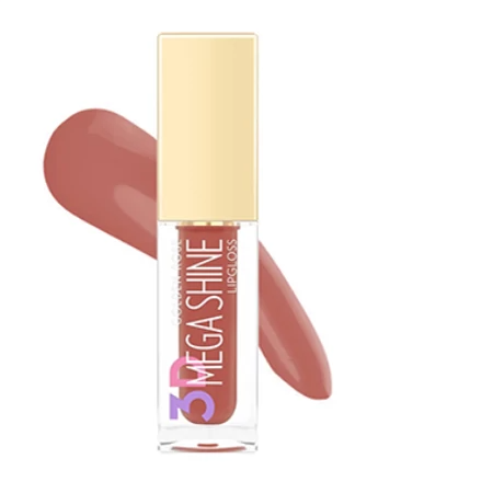 لیپ گلاس مگاشاین گلدن رز Mega Shine شماره 112